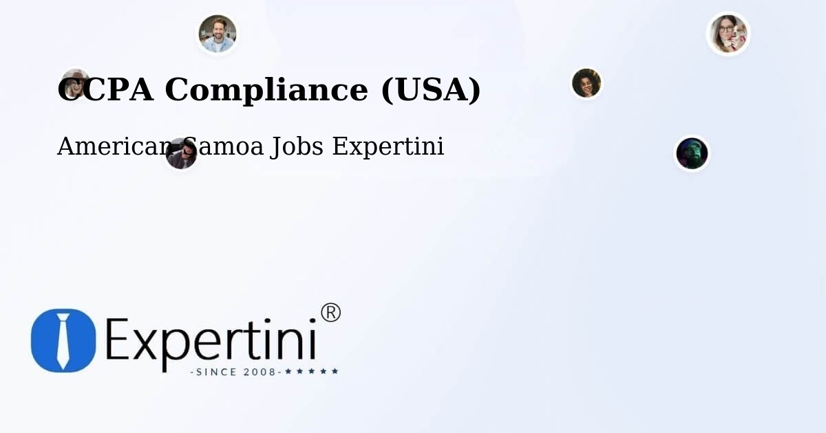 CCPA Privacy Rights & Compliance Notice – American Samoa - American Samoa Jobs Expertini