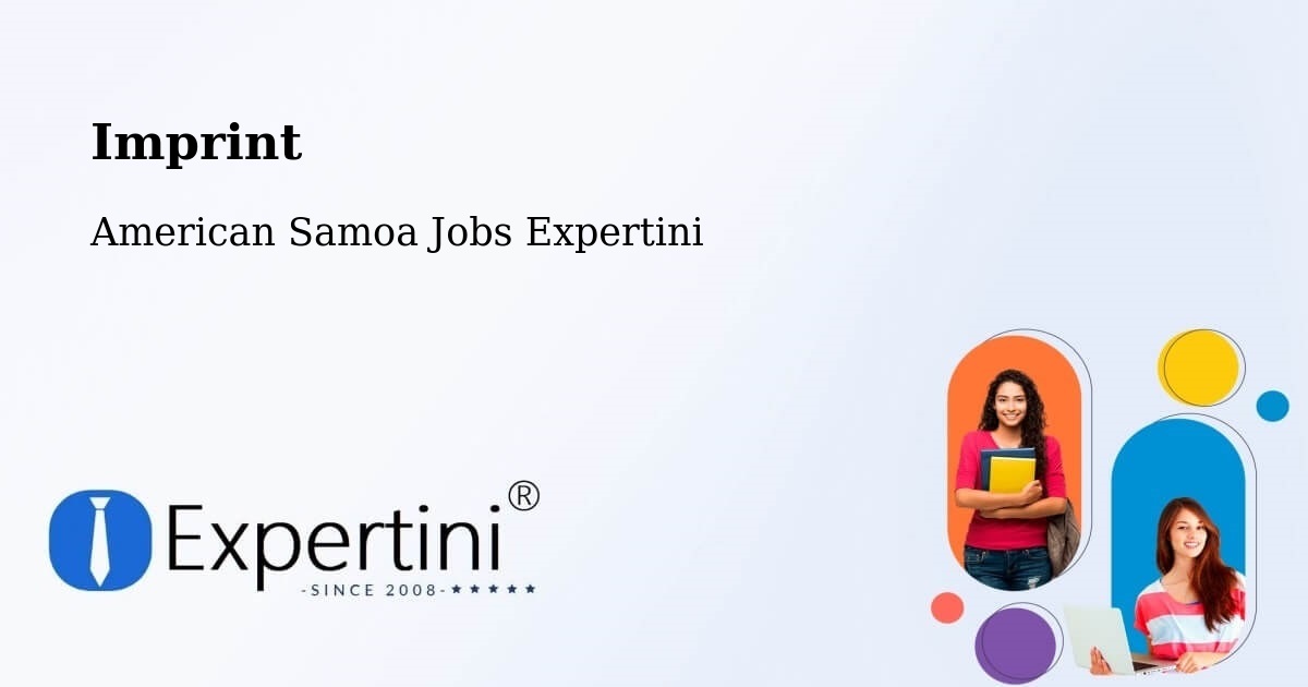 Imprint – American Samoa - American Samoa Jobs Expertini
