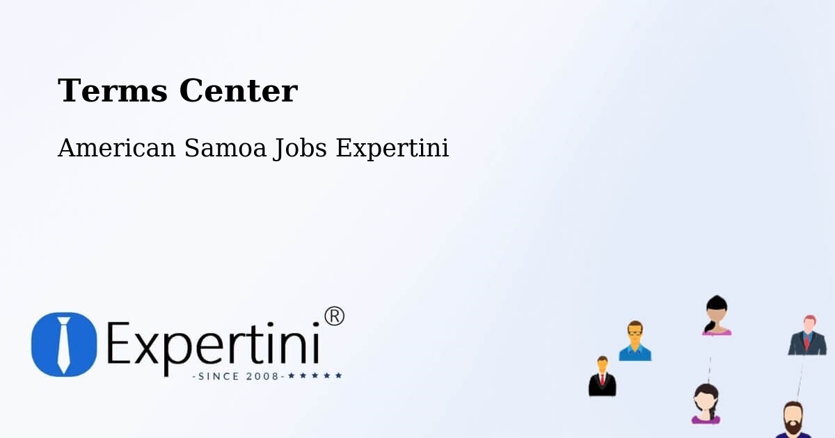 Terms of Service – American Samoa - American Samoa Jobs Expertini